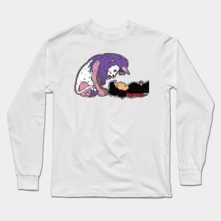 the beauty and Pink lion panda unicorn Long Sleeve T-Shirt